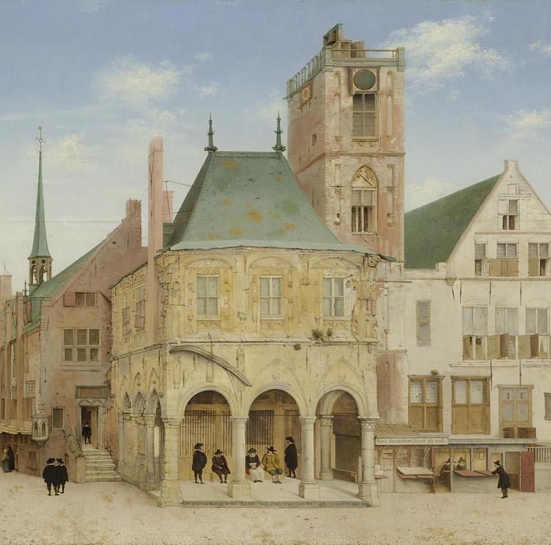 The Old Town Hall of Amsterdam