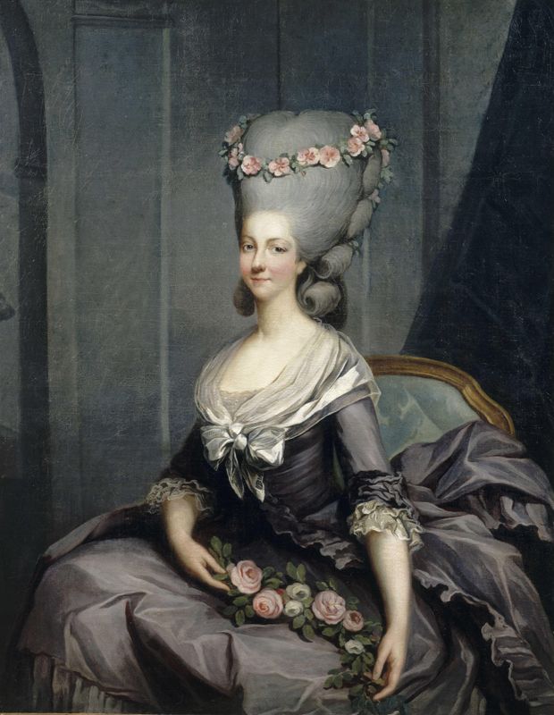 Portrait of the Princess of Lamballe
