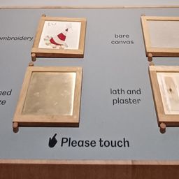 Artists' materials - Please touch