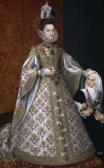 The Infanta Isabel Clara Eugenia and Magdalena Ruiz