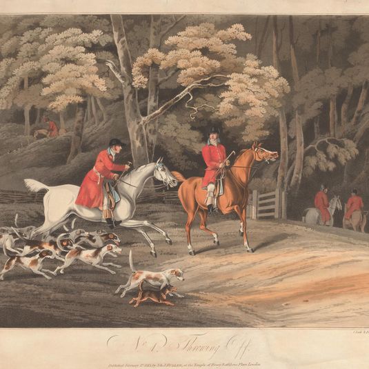 Set of Four - Fox-hunting: Throwing Off