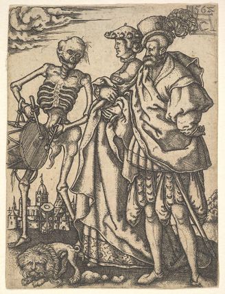 Couple and Death with a Drum, from The Dance of Death