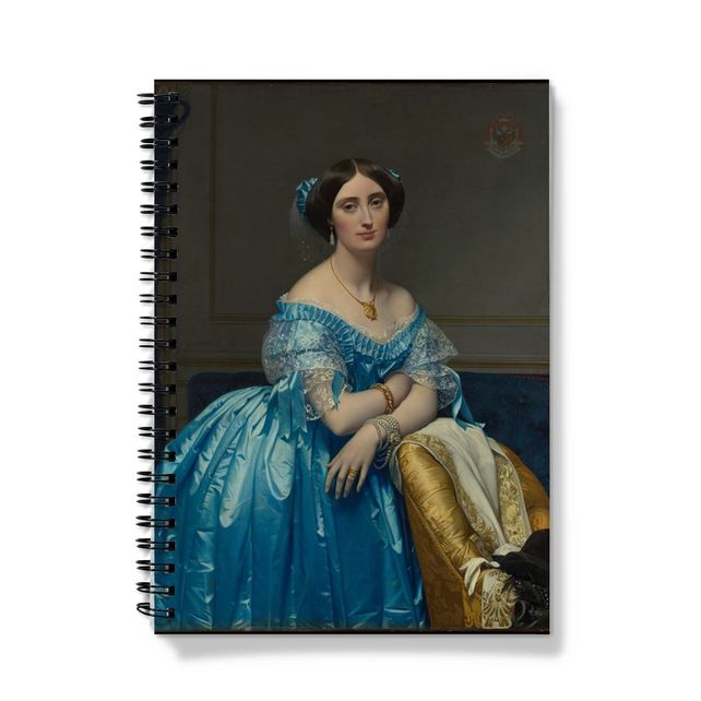 Joséphine-Éléonore-Marie-Pauline de Galard de Brassac de Béarn (1825–1860), Princesse de Broglie, Jean Auguste Dominique Ingres  Notebook Smartify Essentials