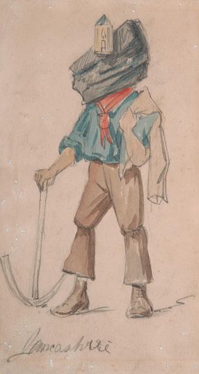 Caricature of the County Lancashire