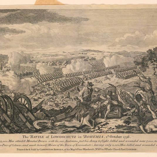 The Battle of Lowoschutz in Bohemia